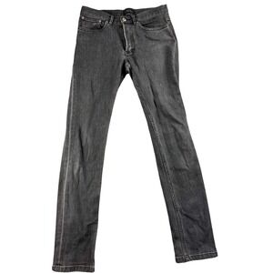 A.P.C. Petit New Standard Jeans Men 28 Gray Faded Cotton Stretch‎ Slim Fit Denim